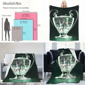 Reliable UltraSoft Flannel Blanket with Celtic Theme European and American Style SkinFriendly and Lightweight Perfect for Any Occasion Ideal Gift Option Suitable for Home Dr Office Naps Travel Camping Outdoor Picnics