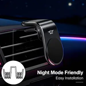 Universal Car Phone Holder for Mini Cooper R56 R50 R53 F56 R60 2011 to 2019, Perfect Fit for Bmw Accessories, Stable and Adjustable Design, Vent Mount