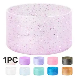 7.5cm 32oz Silicone Cup Sleeve, Insulated Water Bottle Protector, Wear-Resistant Silica Gel Cover, Durable Drinkware Accessory