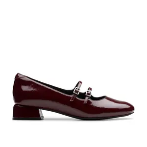 Clarks Womens Daiss30 Shine Mary Janes