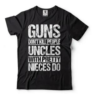 Funny Graphic Tee,Mens Uncle T-shirt Uncle Joke Shirt Uncle Funny Tee Shirt Uncles With Pretty Nieces Shirt Niece Uncle Shirt Uncle Gift Uncle Birthday Tee