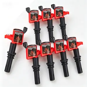 High Performance Ignition Coil Set for Ford F150 5.4L 2004-2008 Up to 15% More Energy, DG511 Direct Fit Replacement Coils Pack of 8, Improved Combustion Efficiency, Easy Installation, Durable OEM Standard