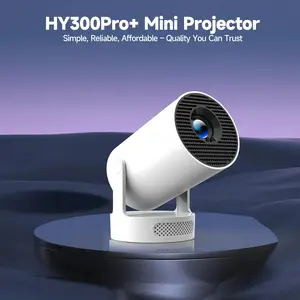 GlowBeam 4K HY300 Pro + Projector Built in 5W Speaker