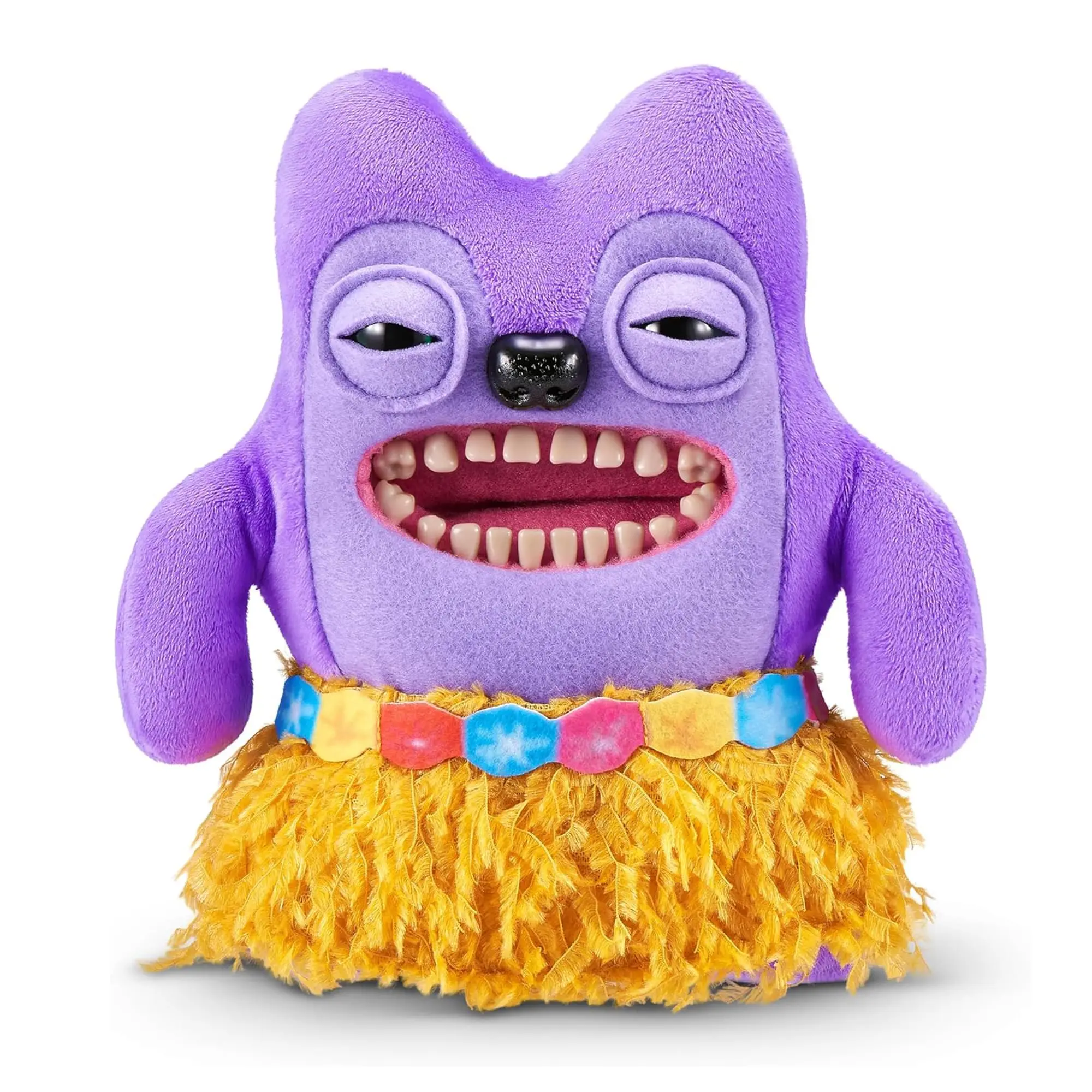 Fuggler Funny Ugly 9-Inch Stuffed Toy, Vacay Vibes Greedy Grinner with Teeth Display, Ages 12+