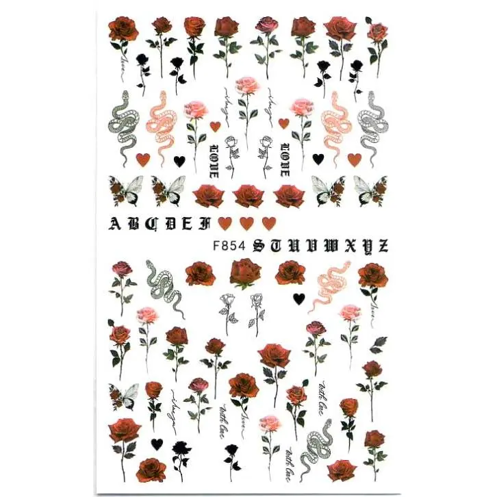 Rose Stickers 54