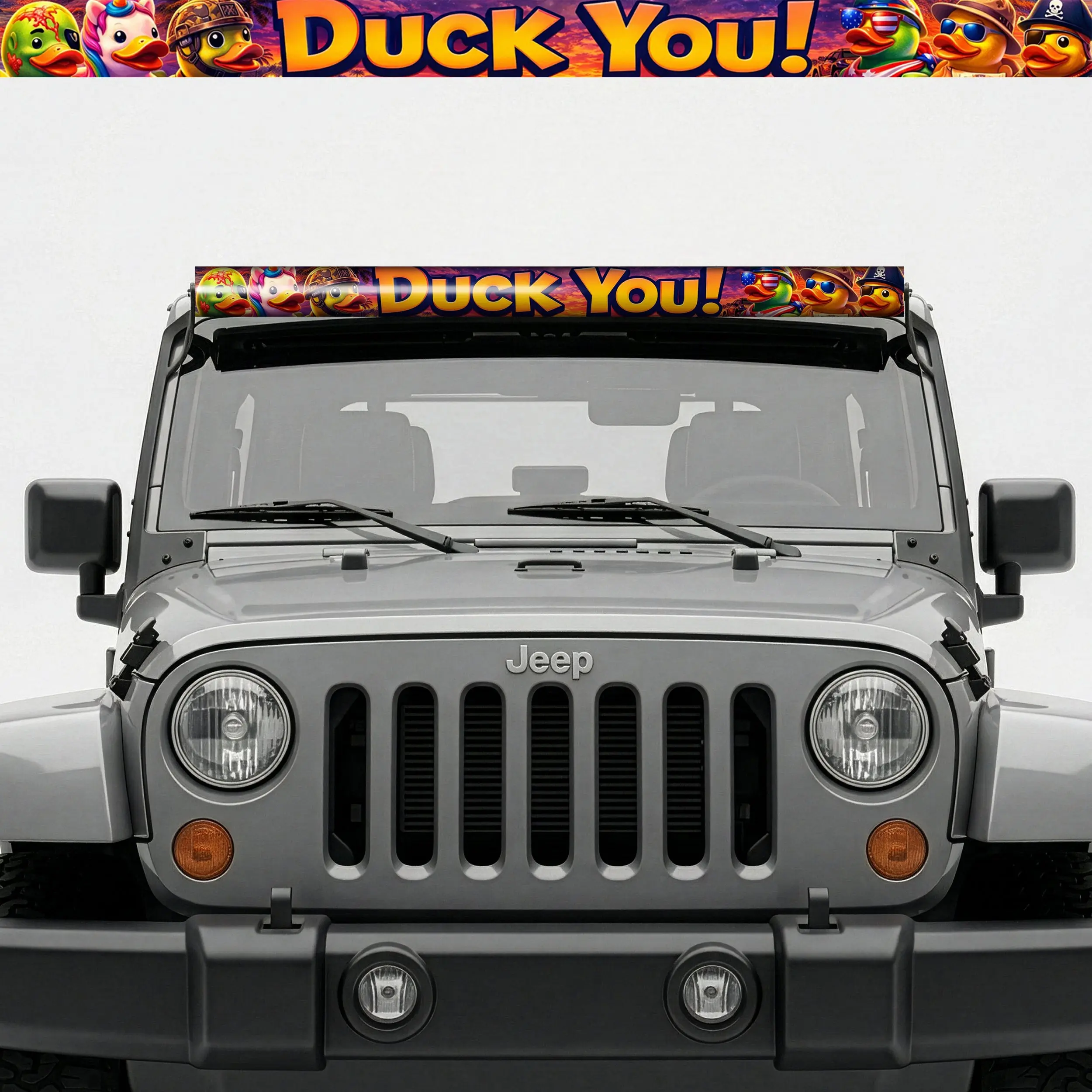 Graphic InsertZ | Duck You! Led Car Lights Truck