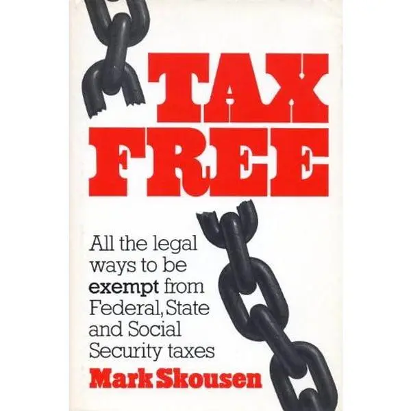 USED Book - Tax Free by Mark skousen (Hardcover) - english