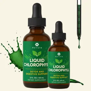 Chlorophyll Liquid Drops with Copper – High Potency Vegan Detox & Internal Deodorant | Supports Body Odor Control, Liver Cleanse, Digestion & Immune Health