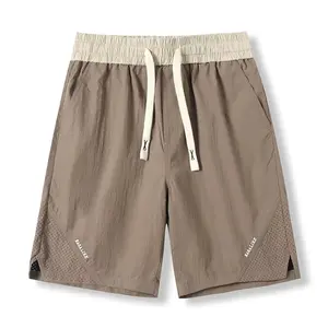 Men’s Loose Straight-Cut Cropped Shorts – Casual Summer Lightweight Shorts