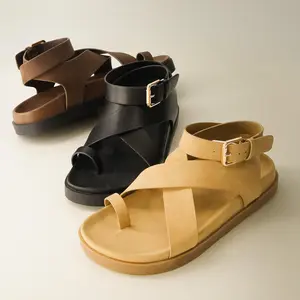 Cushionaire Entry Ankle Wrap Molded Footbed Sandals for Women with Adjustable Strap | Non-Slip Outsole | Women's Platform Casual Sandals | Comfortable Summer Shoes For Women | Wide Widths Available