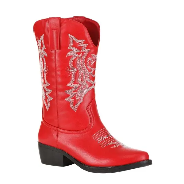 Women's Classic Red Cowgirl Boots