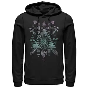 Men's Lost Gods Boho Arrow Print Pull Over Hoodie