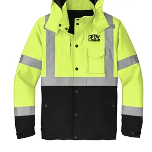 High-Vis Bomber Jacket – Built Tarmac Tough x The Crew Hangar (CornerStone® CSJ501)