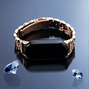 Metal Strap for Xiaomi Band 9/8, NFC Version Universal, Stainless Steel Breathable Wristband, Quick Release Smart Sports for Xiaomi Band Accessory, Smartwatch Strap, Smart Watch Accessories