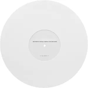 12-Inch Turntable Platter Mat -  Felt Record Stabilizer for Vinyl Players, Anti Static & Vibration Reducing Record Player Slip Mat, Fits  12" Turntables (White)
