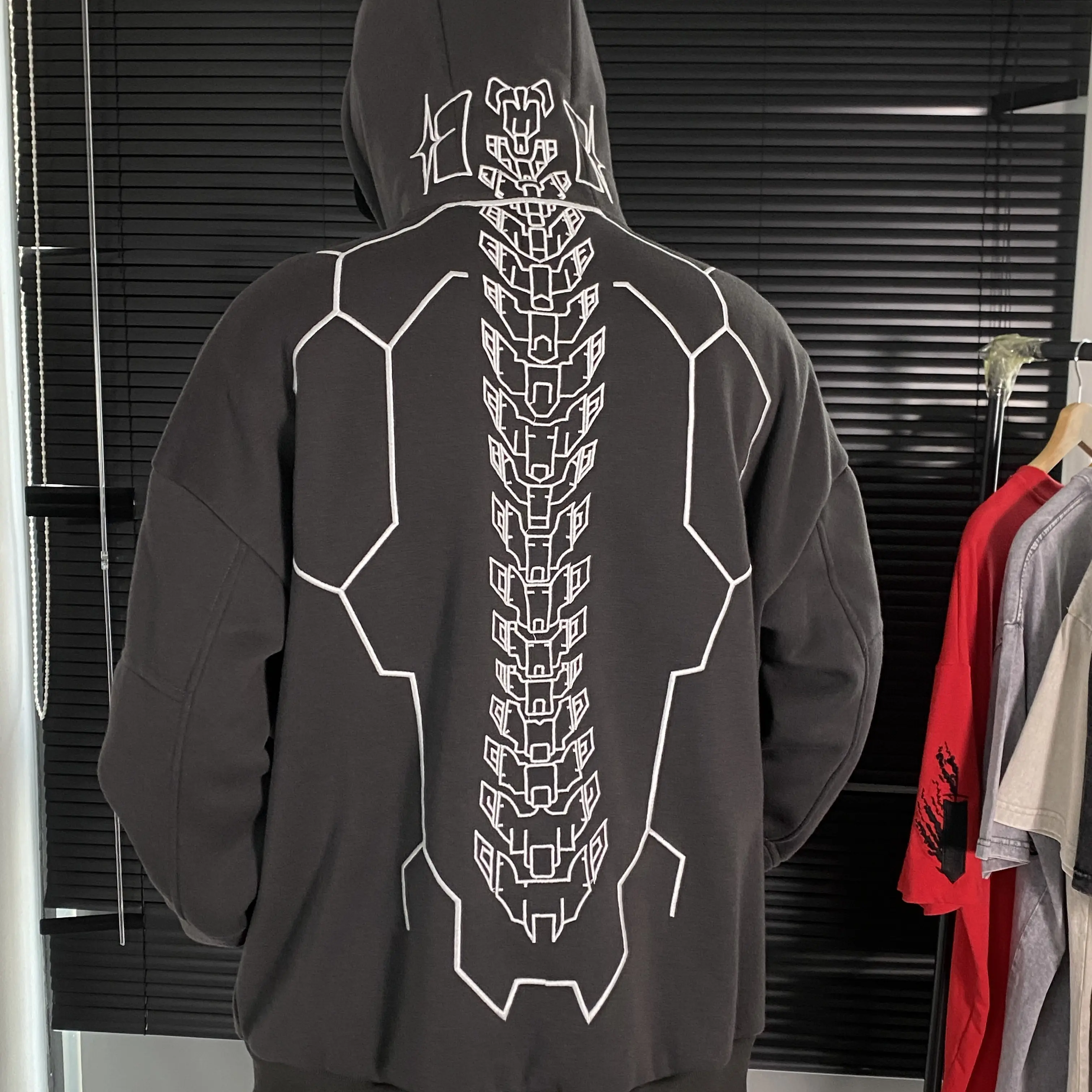 Zero Hoodie Long Sleeve Unisex Printed Fashion Wear Anime Fan Sweater Casual Fit Pullover Tops for Men Women