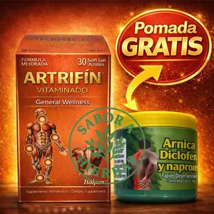 Artri, Fin Vitaminado Antioxidant + arnica pomada