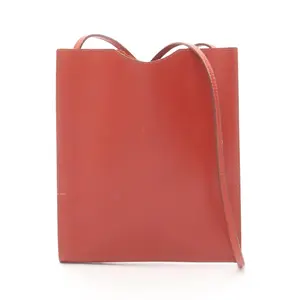 Pre-owned HERMÈS Calfskin Shoulder Bags Hermes Omnito Brick Box Calf Shoulder Bag