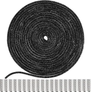MTLEE Rhinestone Shoe Laces Bling Shoe Laces Rhinestone Diamond Hoodie String Glitter Cords for Sneakers with Aglets