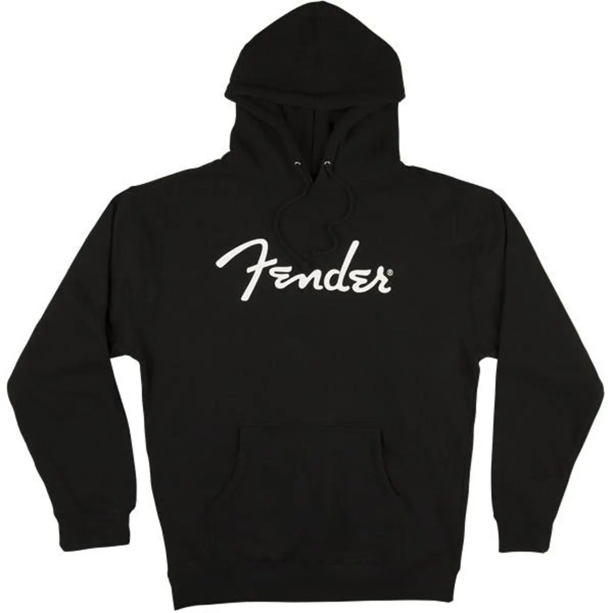 Fender Spaghetti Logo Hoodie, Small, Black