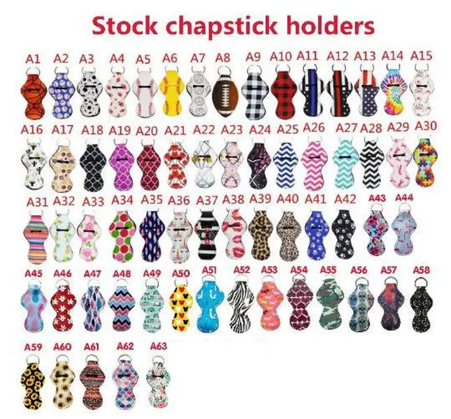 Chapstick Keychains