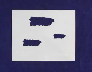 Puerto Rico Stencils - 2 Inch, 3 Inch, 4 Inch Images - 8 Inch x 10 Inch Sheet