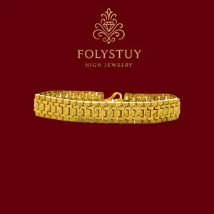 [7.87inch by 11.6mm Watch Bracelet]【FOLYSTUY (YNW16)】Watch Bracelet Unisex Fashion Bracelet for Women or Men