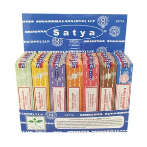 Satya - Nag Champa Incense Sticks Assorted Display (42)