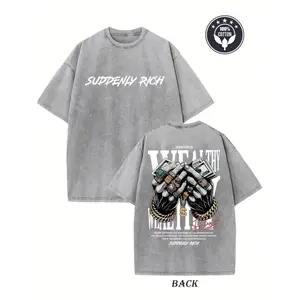Women's 100% Washable Washed T-Shirt - Y2K Style with Striking Patterns, Ideal for Outdoor Travel, Great Gift for Family and Friends