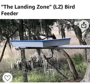 The Landing Zone (LZ) Bird Buddy Feeding Tray