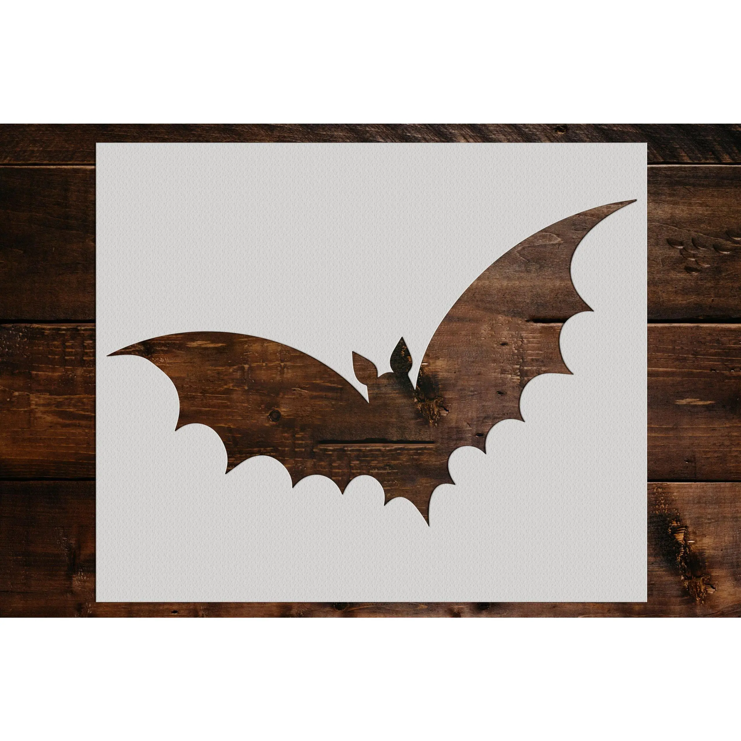 Bat Stencil - Art and Wall Stencil