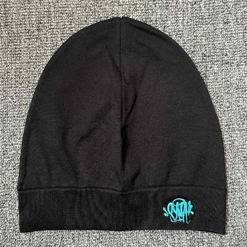 Syna World Skull Cap, Loose Fit Elastic Beanie Hat, High Street Style Unisex Pullover Headwear, Fashion Accessory for Men & Women, Beanie Fitted