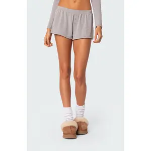 Edikted Women's Homey Pointelle Shorts