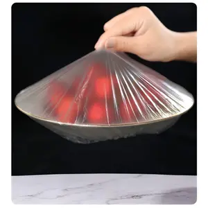 600PCS Disposable Food Cover, Elastic Stretch Food Fresh Wrap, Food Grade Plastic Wrap Bowl Covers