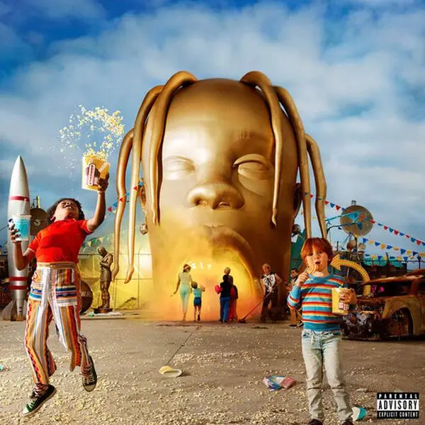 Astroworld - Travis Scott - Record Album, Vinyl LP