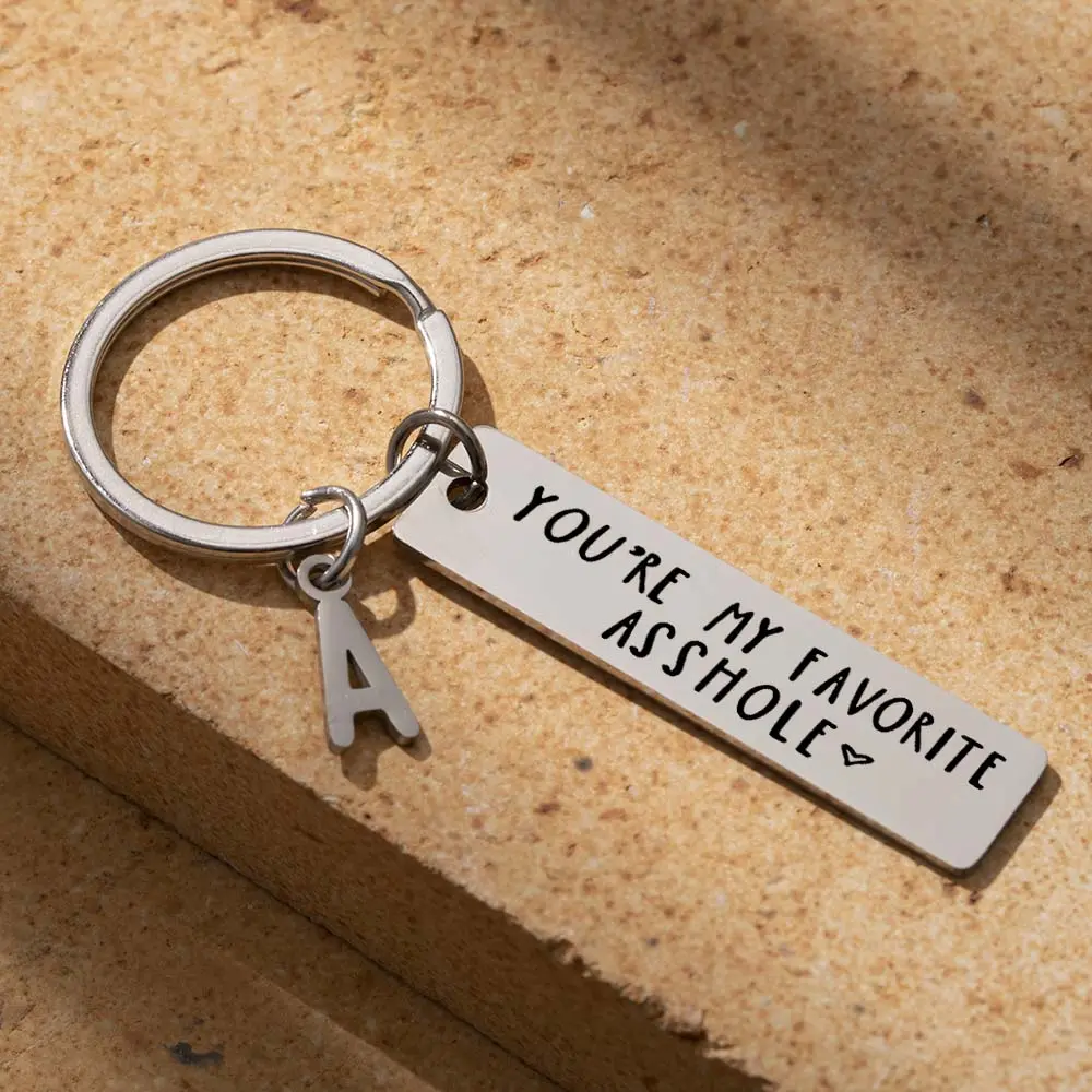 You're My Favorite Keychain Funny Keychain Funny Man Gift Valentines Day Funny Gift For Husband Funny Boyfriend Gift