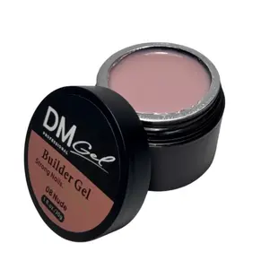 Builder Gel in a Jar 30g/ 1fl.oz Hema-Free, Nail Straightener/ Extension . Nude #08