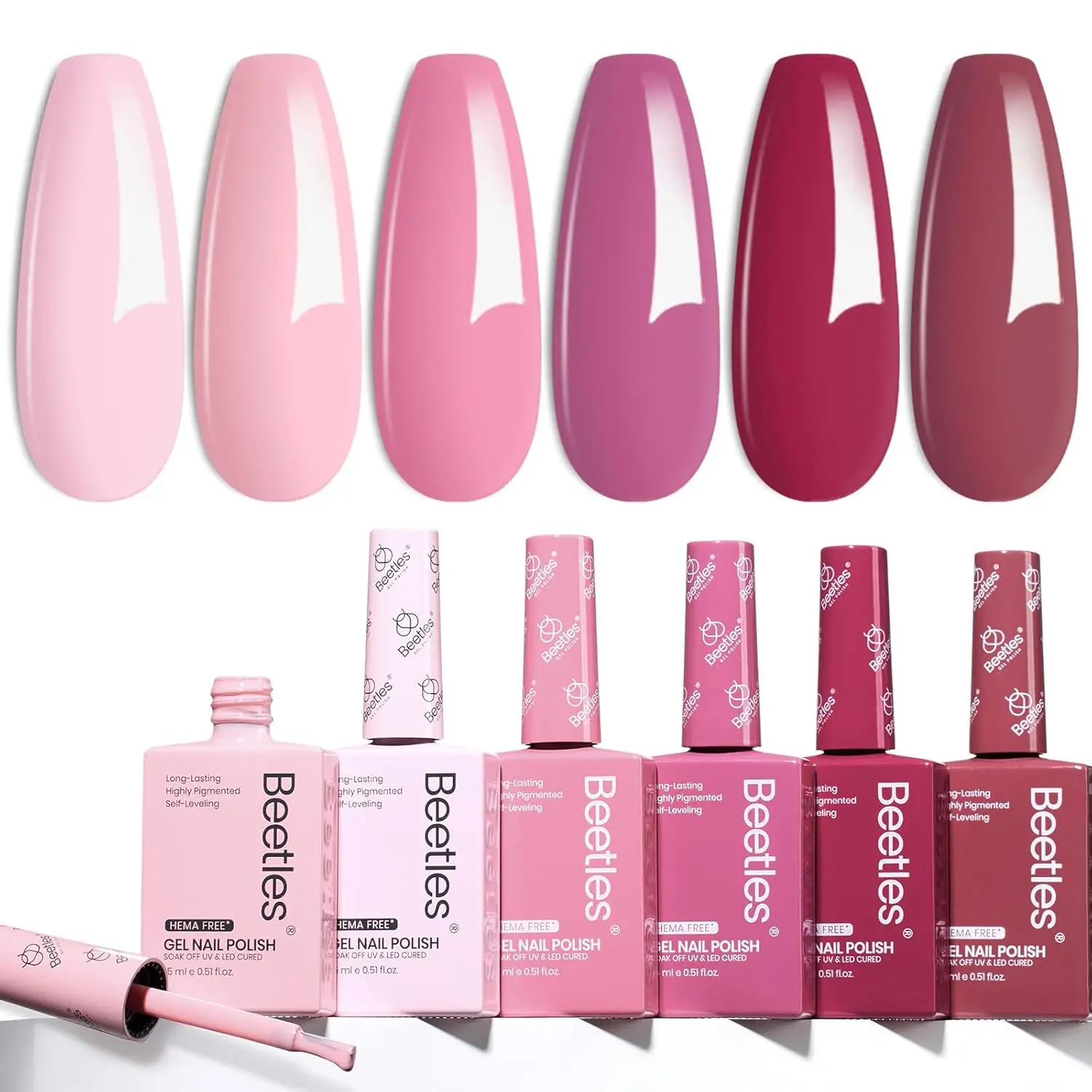 6 Colors Romantic Blush