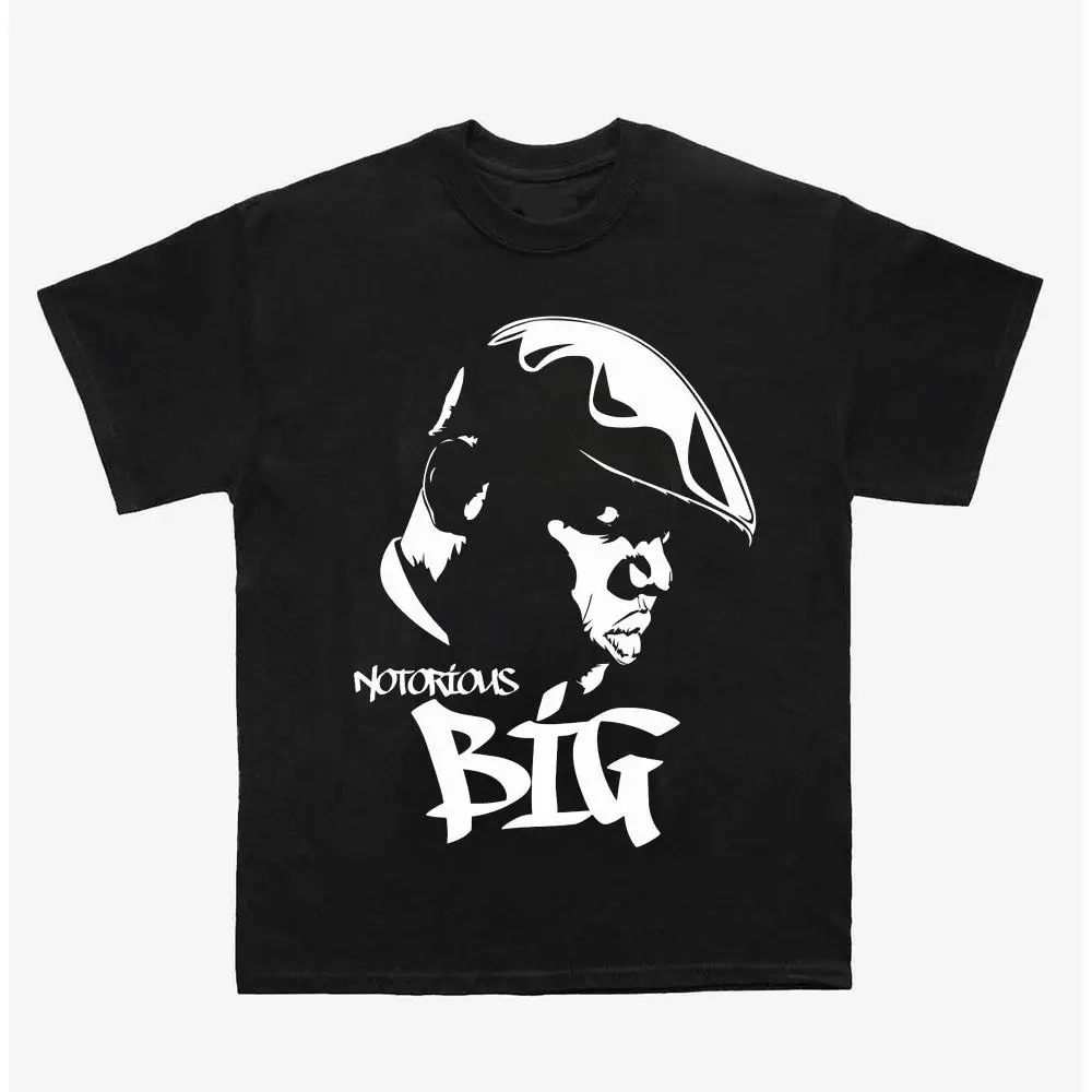 The Notorious B.I.G. Rap T-Shirt, Classic Hip Hop Fan Apparel, Casual Music Tee