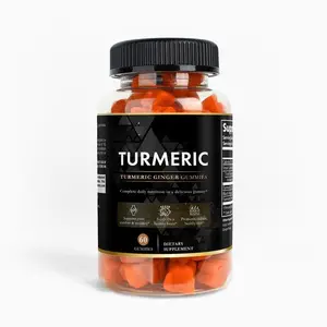 Turmeric Gummies with Curcumin & Black Pepper for Healthy Inflammatory Response and Joint Stiffness Relief 60 Gummies for Overall Vitality