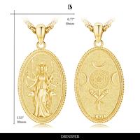 Goddess Hecate -1 Gold Plated