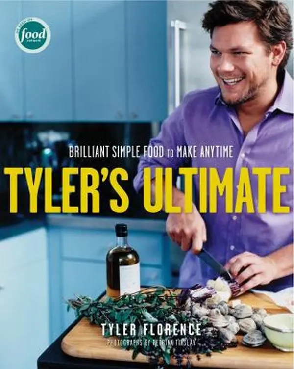 Used Hardcover Cookbook - Tyler's Ultimate: Brilliant Simple Easy Recipe Food for Any Time by Tyler Florence - Cooking, Food Network English Edition