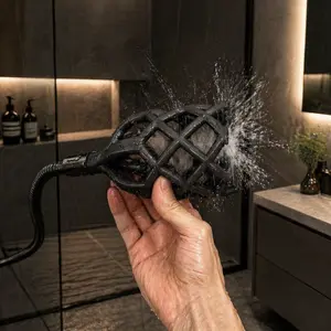 Upgraded Men's Shower Head-Luxury Standing Showers-Durable and Easy to Install-Gift For Men