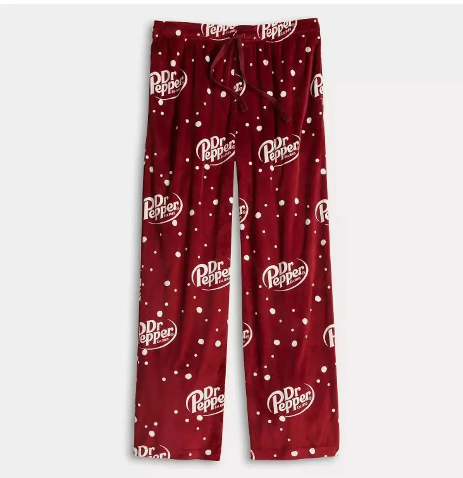 Dr. Pepper Pajama Pants for Men Women, Baggy Comfy Sweatpants, Classic Fit Lounge Joggers, All Season Casual Pants
