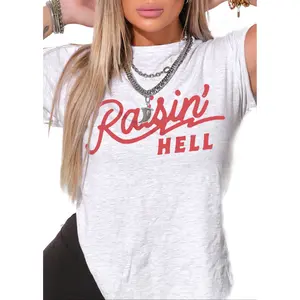 RAISIN' HELL VINTAGE SIDE SLIT TEE