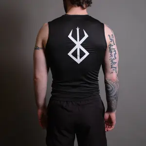 Berserk Compression Sleeveless in Black