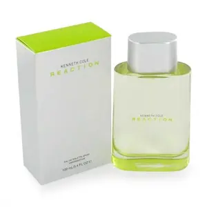 Kenneth Cole Reaction Series Mandarin Fresh Playful EDT Spray for Men, 3.4 fl oz, Aromatic Citrusy Fragrance