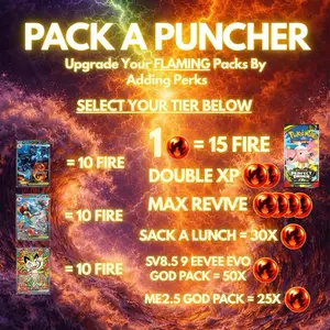 Collectible Fish’s FLAMING Pack A Puncher (LIVE RIP) [READ DESCRIPTION BEFORE PURCHASE]