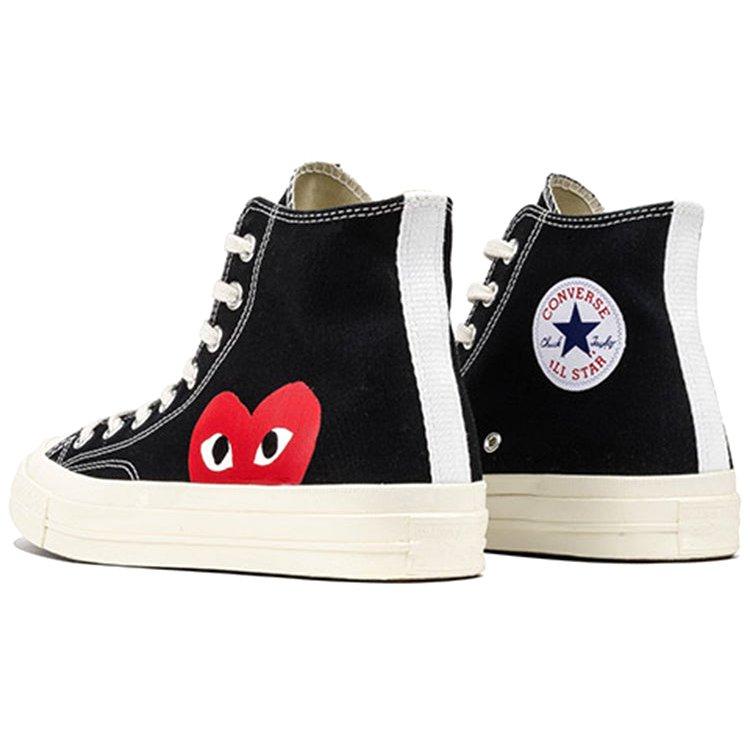 Converse x COMME des GARCONS PLAY Chuck 70 Hi 'Black Red' 150204C