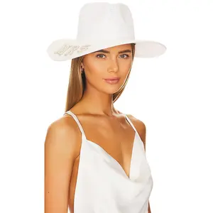 Nikki Beach Mrs Hat in White